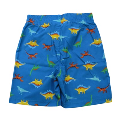 Bermuda Tactel Masculina Estampada Dinossauros 64040 - Everly