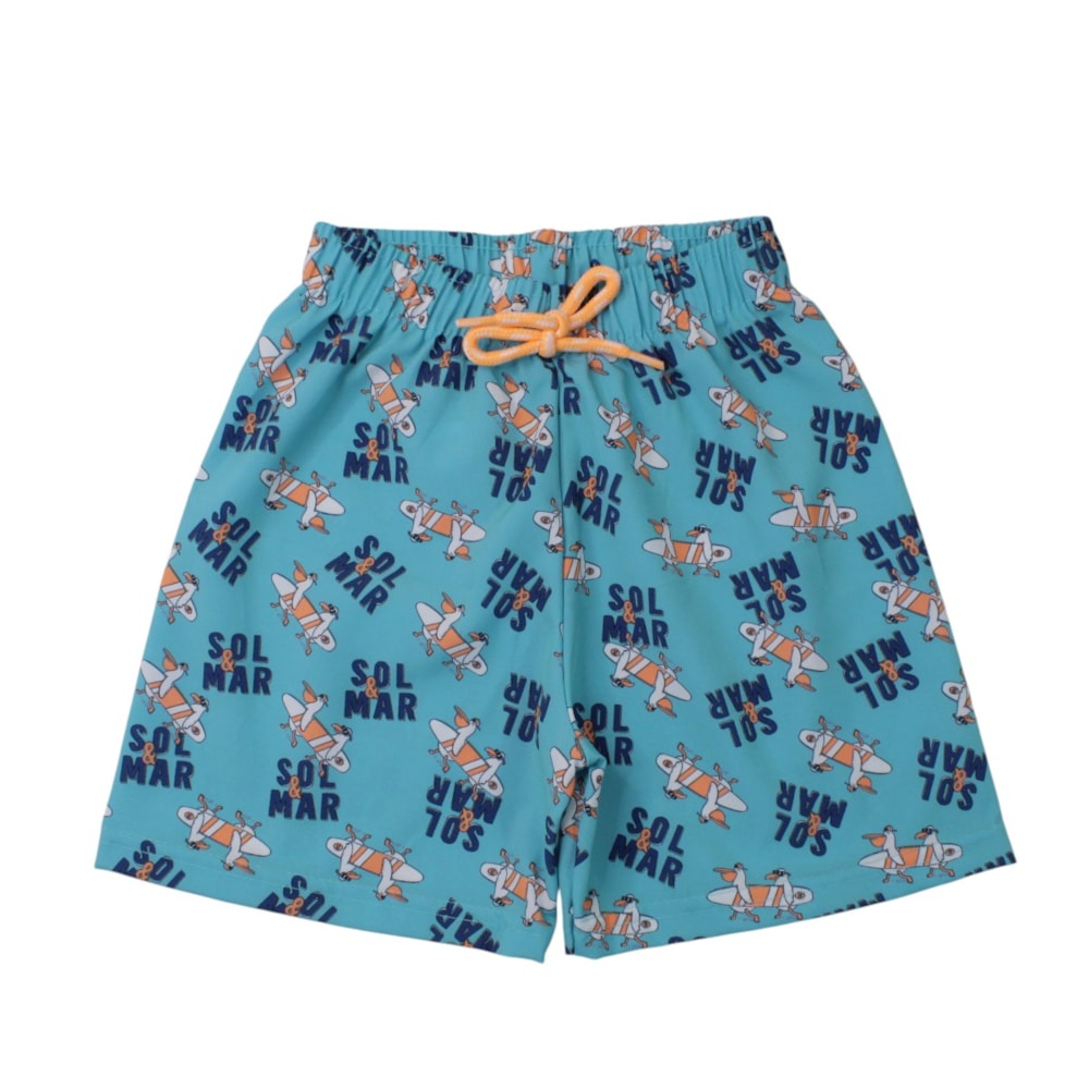 Bermuda Tactel Masculina Estampada Pranchas 8507 - By Gus