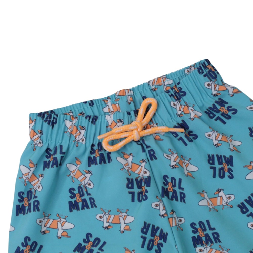 Bermuda Tactel Masculina Estampada Pranchas 8507 - By Gus