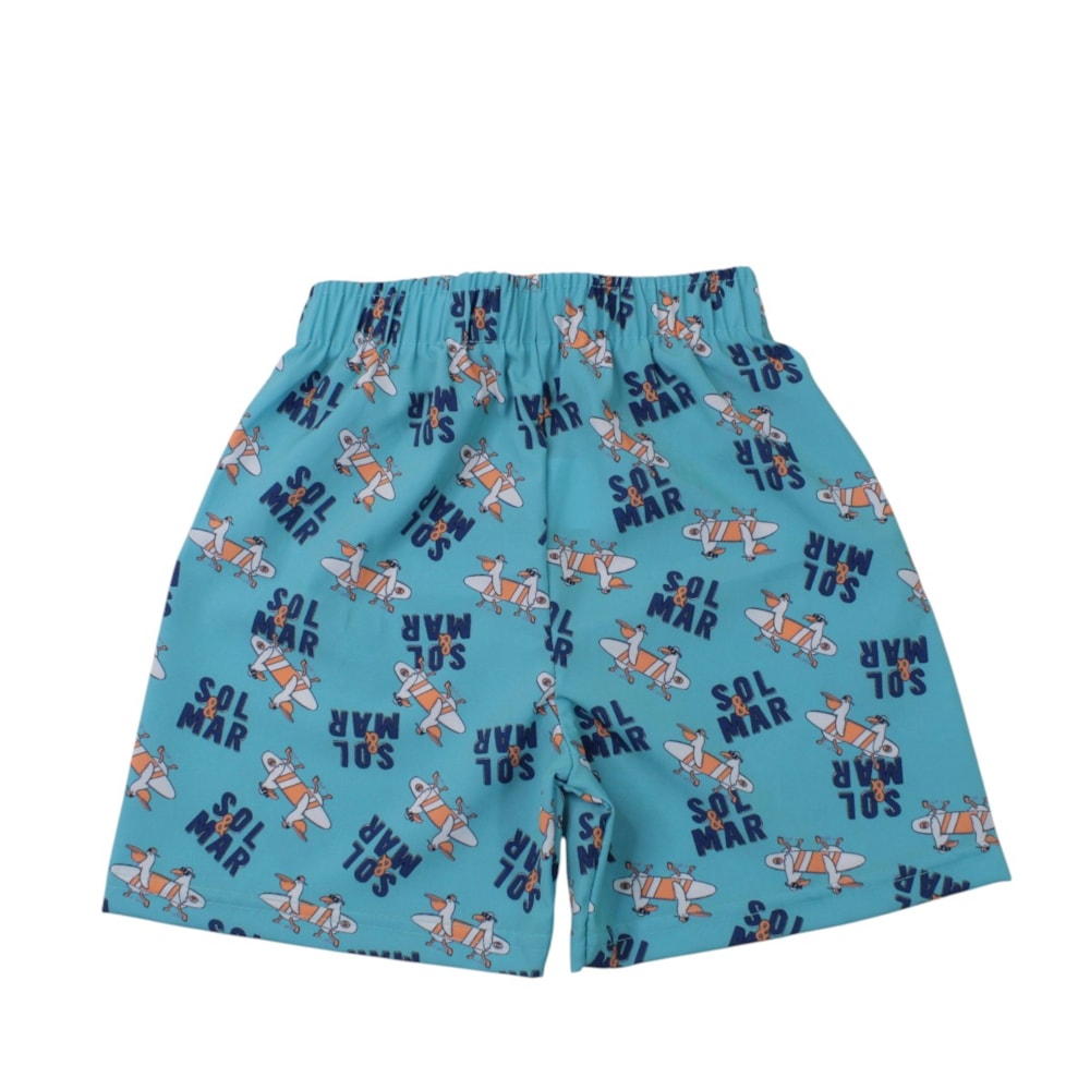 Bermuda Tactel Masculina Estampada Pranchas 8507 - By Gus