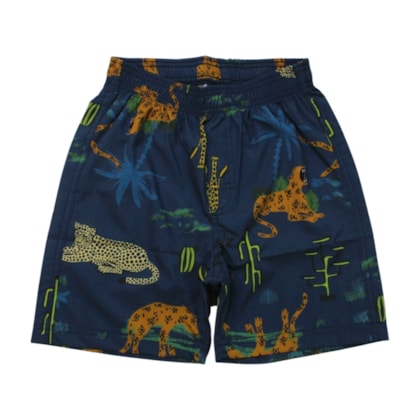 Bermuda Tactel Masculina Estampada Safari  64033 - Everly