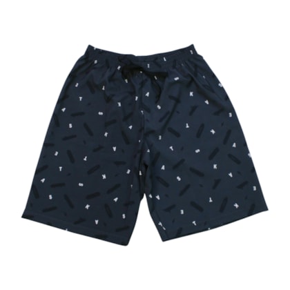 Bermuda Tactel Masculina Estampada Skates 6261 - Bicho Bagunça