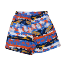 Bermuda Tactel Masculina Estampada Tropical 67018 - Everly