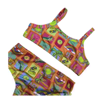 Biquini Estampado Praia 43784 - Boca Grande
