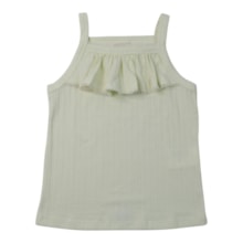 Blusa Alça com Babado Strass 22467 - Angerô