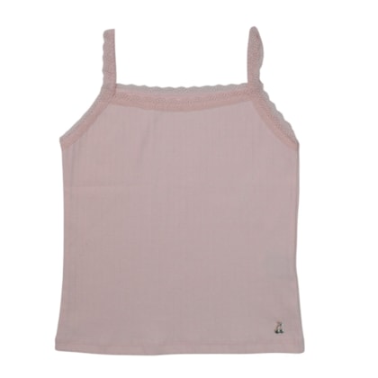 Blusa Alça com Renda 601356 - Lecimar
