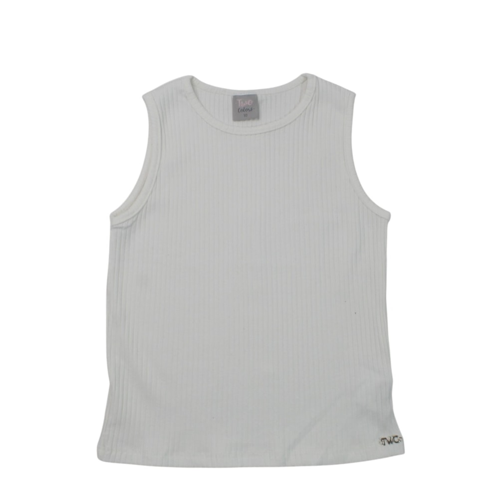 Blusa Cavada Canelada Lisa 27408 - Two Colors