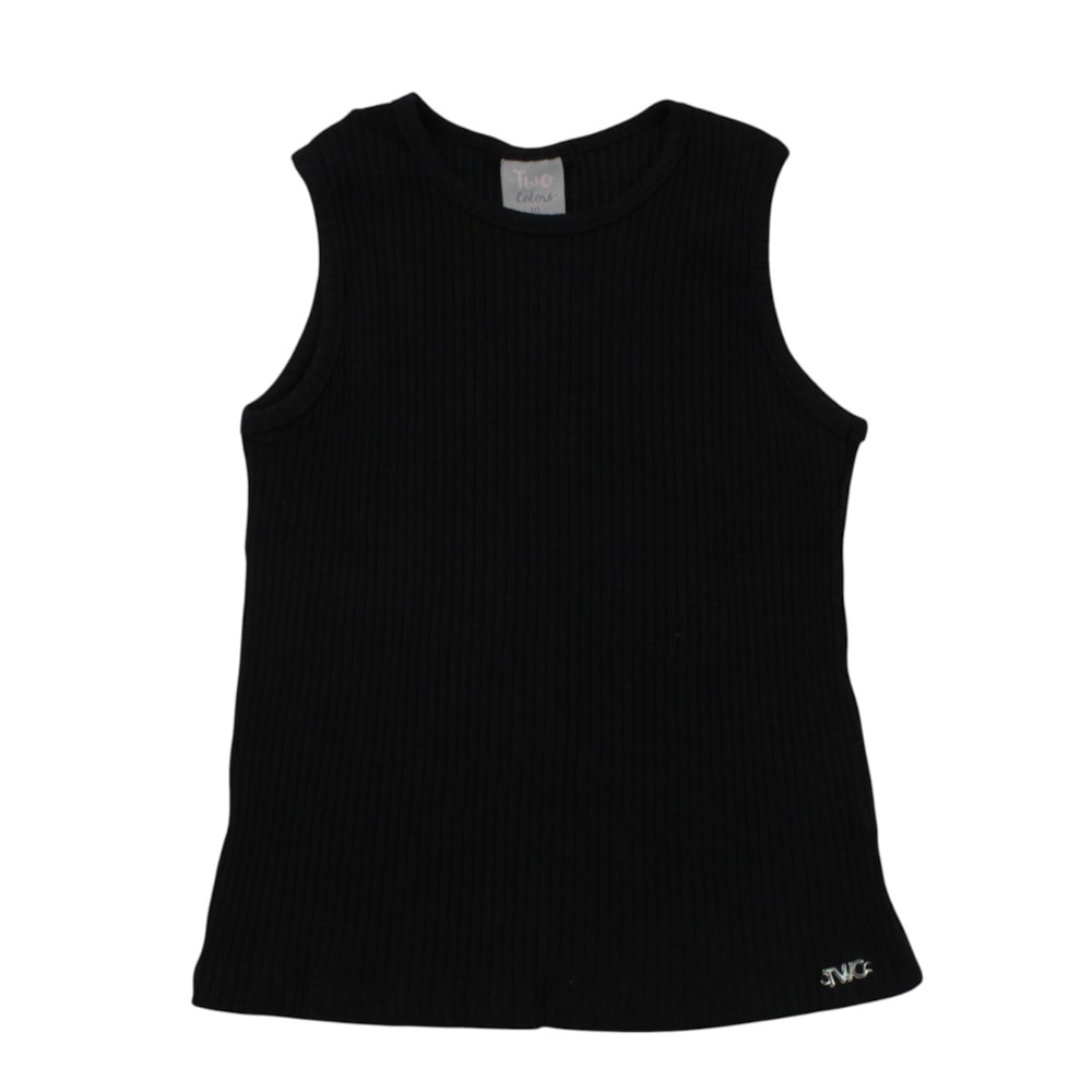 Blusa Cavada Canelada Lisa 27408 - Two Colors