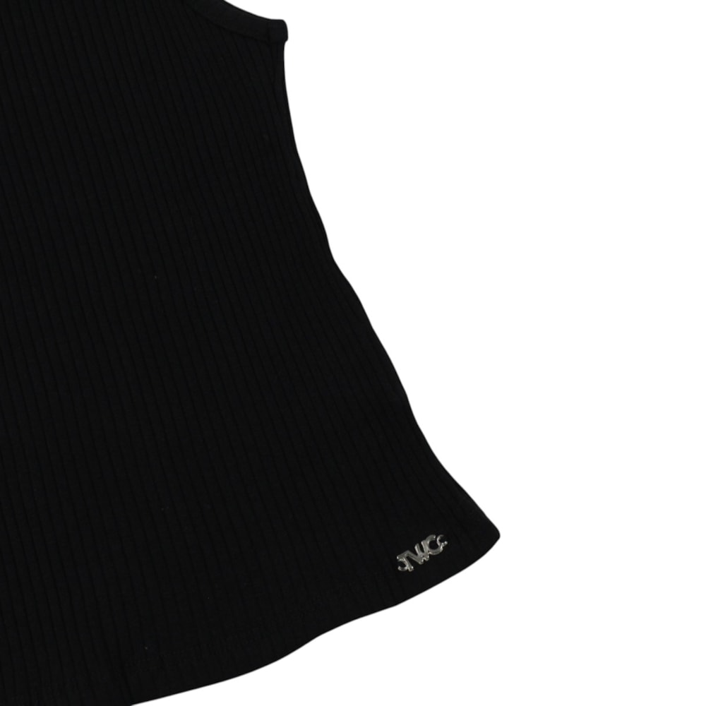 Blusa Cavada Canelada Lisa 27408 - Two Colors