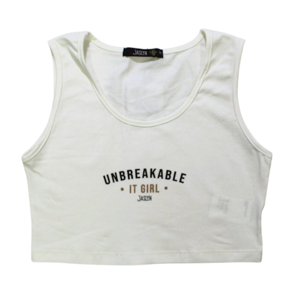 Blusa Cavada Estampa Unbreakable 1998 - Jaslyn 