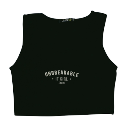 Blusa Cavada Estampa Unbreakable 1998 - Jaslyn 