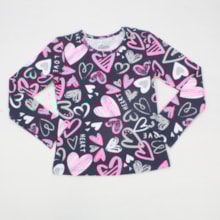 Blusa Cotton Lisa Manga Longa 231600 - Elian