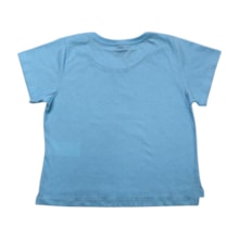 Blusa Cropped Manga Curta com Strass 25326 - Two Colors