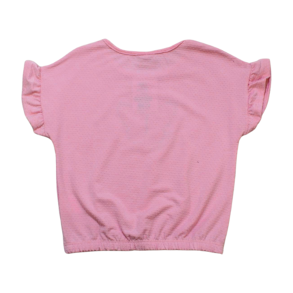 Blusa Cropped Manga Curta Estampa Borboleta 22159 - Rollu 