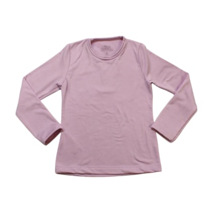 Blusa Flanelada Térmica  Manga Longa Lisa 7315 - Bicho Bagunça