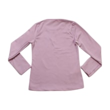 Blusa Flanelada Térmica  Manga Longa Lisa 7315 - Bicho Bagunça