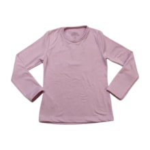 Blusa Flanelada Térmica  Manga Longa Lisa 7317 - Bicho Bagunça