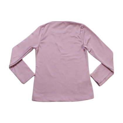 Blusa Flanelada Térmica  Manga Longa Lisa 7317 - Bicho Bagunça