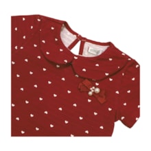 Blusa Manga Curta Bolinhas A0013 - Alakazoo 