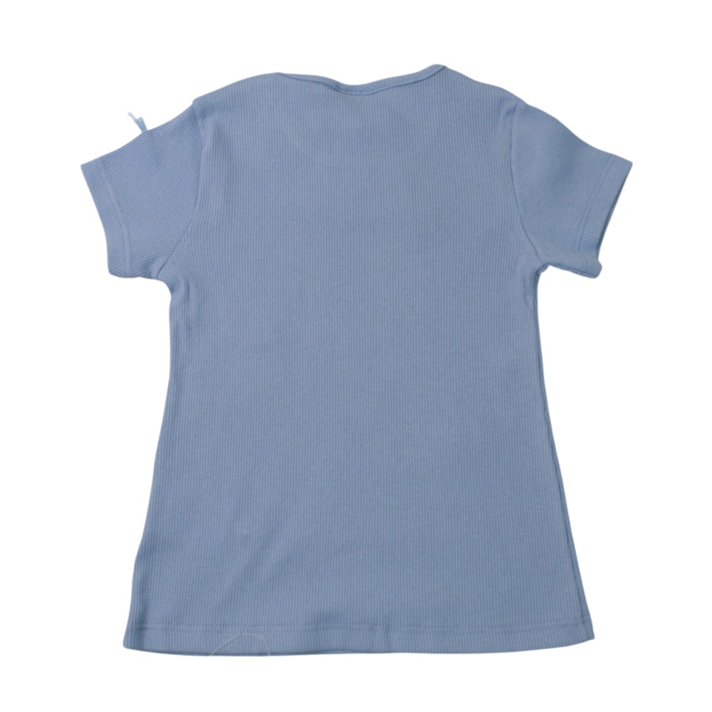 Blusa Manga Curta com Aplique Lacinhos 8634 - By Gus