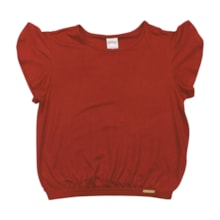 Blusa Manga Curta com Elástico A0019 - Alakazoo 
