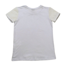 Blusa Manga Curta com Paetê nas Mangas 22354 - Two Colors 