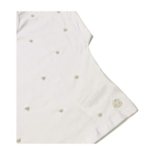 Blusa Manga Curta com Pérolas 2001146 - Milon 
