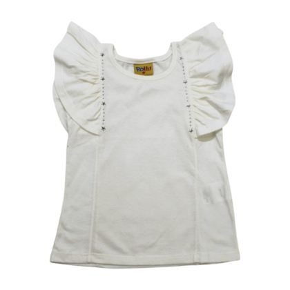 Blusa Manga Curta com Strass 22165 - Rollu 