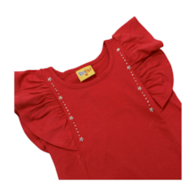 Blusa Manga Curta com Strass 22165 - Rollu 