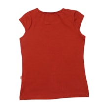 Blusa Manga Curta Coração com Glitter e Strass 43818 - Boca Grande    