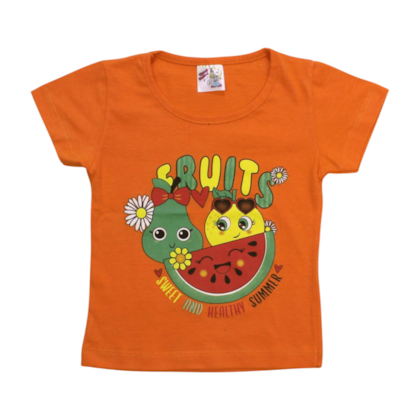 Blusa Manga Curta Estampa Fruits 20738 - Visual Radical 