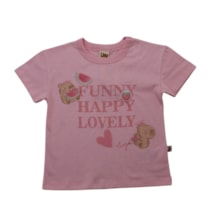 Blusa Manga Curta Estampa Funny 9897 - Livy