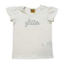Blusa Manga Curta Estampa Glitter 25152 - Rollu 