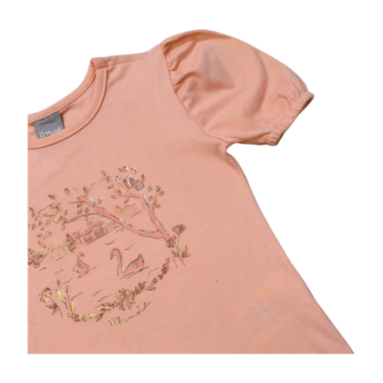 Blusa Manga Curta Estampa Lago 26506 - Brandili Mundi 