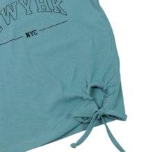 Blusa Manga Curta Estampa New York 40003 - Bicho Bagunça