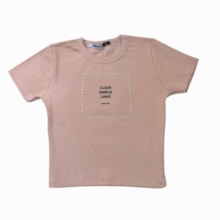 Blusa Manga Curta Estampa Simple M00552 - Minty