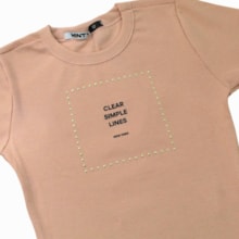 Blusa Manga Curta Estampa Simple M00552 - Minty