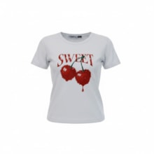 Blusa Manga Curta Estampa Sweet M00579 - Minty