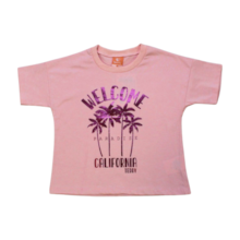 Blusa Manga Curta Estampa Welcome 17558 - Teddy 