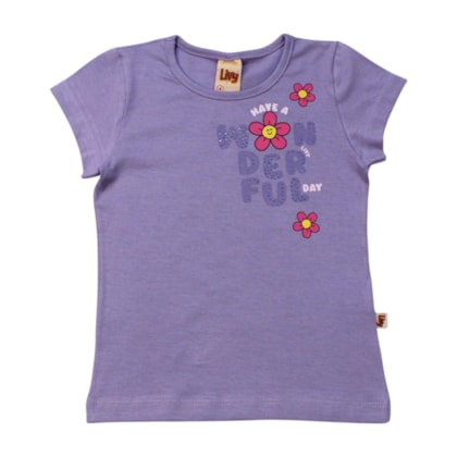 Blusa Manga Curta Estampa Wonderful 9276 - Livy 