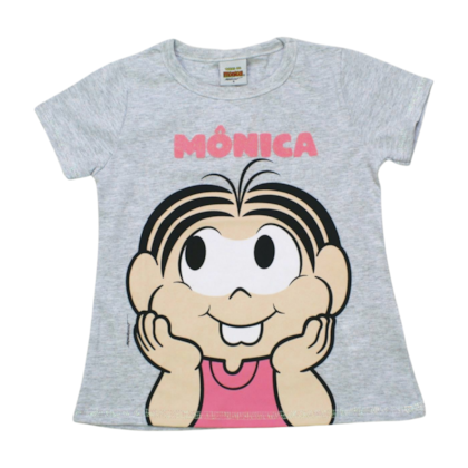 Blusa Manga Curta Estampada Mônica 6741 - By Gus