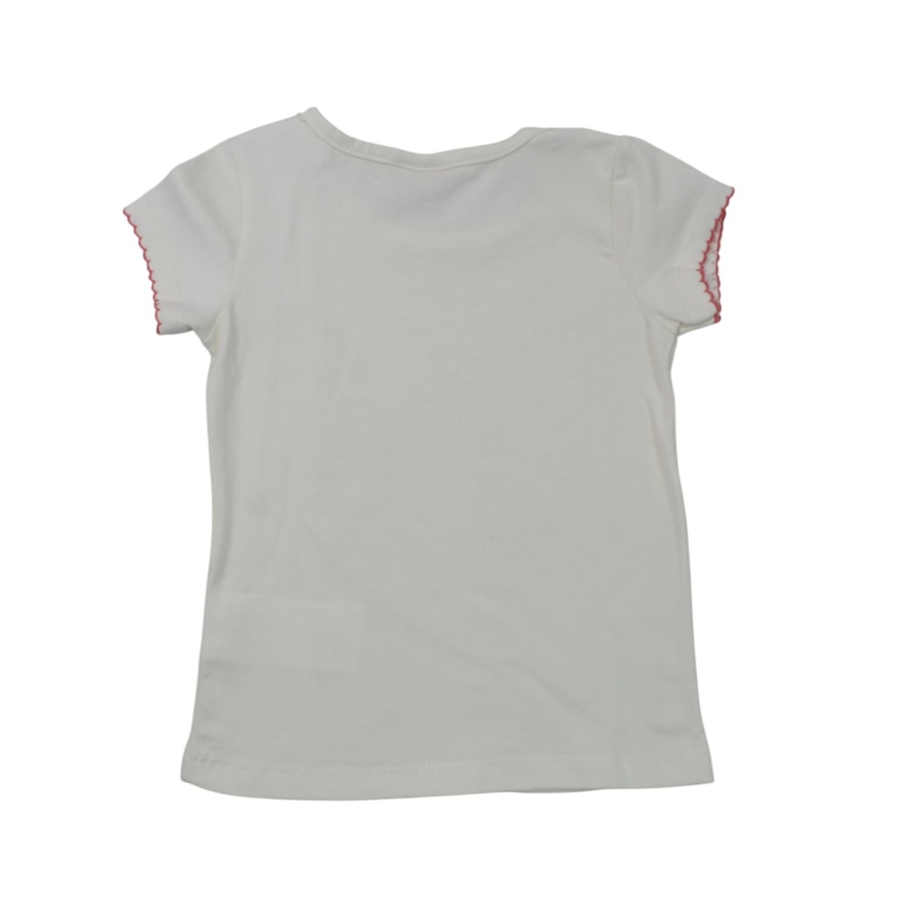 Blusa Manga Curta Estampada Ursa 27043 - Rollu