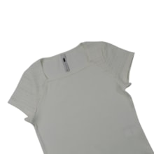 Blusa Manga Curta Jacquard 23640 - Modme