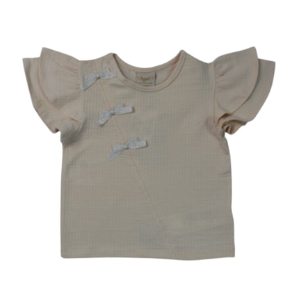 Blusa Manga Curta Listrada 22466 - Angerô