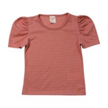 Blusa Manga Curta Trabalhada 200028 - Tiny Joy 