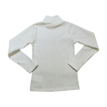 Blusa Manga Longa Canelada Gola Alta 6995 - By Gus