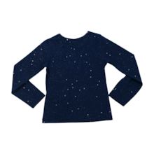 Blusa Manga Longa com Brilho 56053 - Brandili 