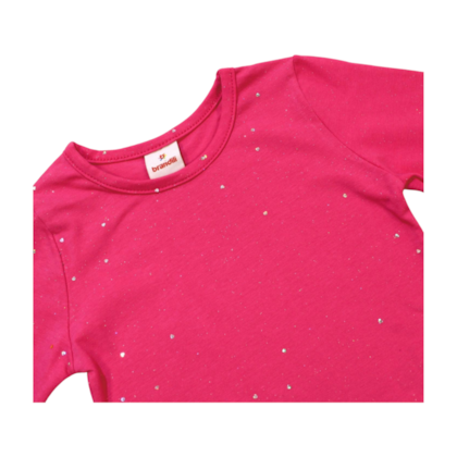Blusa Manga Longa com Brilho 56053 - Brandili 