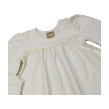 Blusa Manga Longa com Pom Pom 2000990 - Milon