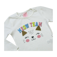 Blusa Manga Longa Estampa Gatinho 7068 - By Gus 